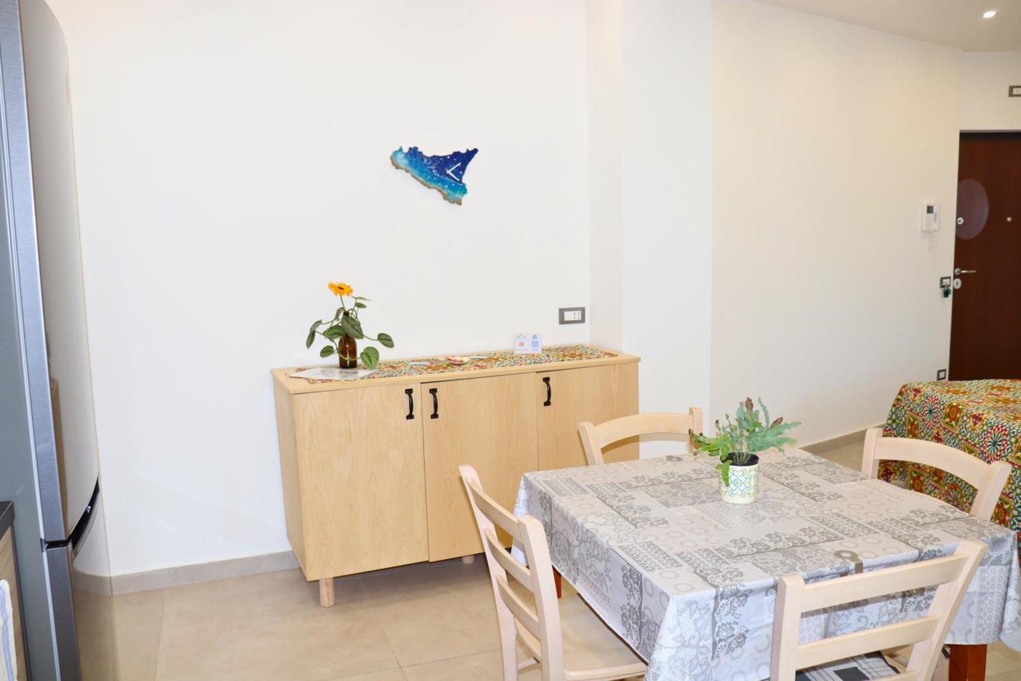 Rineddahouse Arenella - Vista Mare Panoramica A Palermo Con Parcheggio Privato 아파트 외부 사진